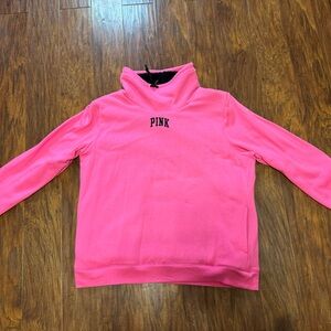 VS Pink Fleece Pullover